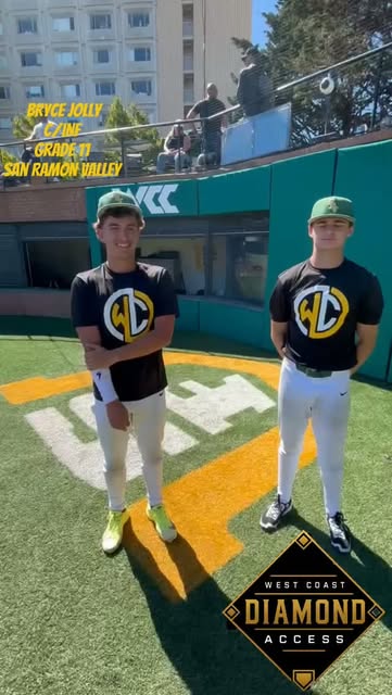 Bryce Jolly and Luca Navarro together on the field in their USF player interview cover